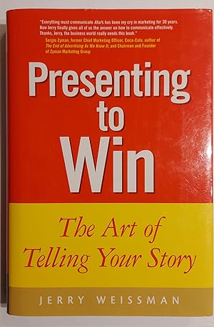 Imagen del vendedor de Presenting to Win: The Art of Telling Your Story a la venta por Mister-Seekers Bookstore