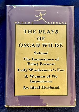 THE PLAYS OF OSCAR WILDE; Introduction by Edward Saltus