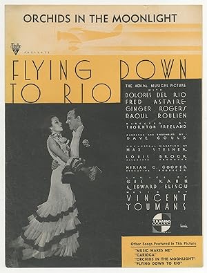 Seller image for [Sheet music]: Orchids in the Moonlight (Flying Down to Rio) for sale by Between the Covers-Rare Books, Inc. ABAA