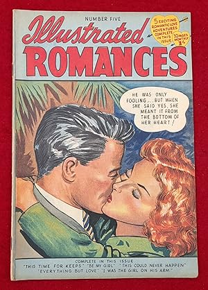 Illustrated Romances #5 - Golden Age Australian Romance Comic Book