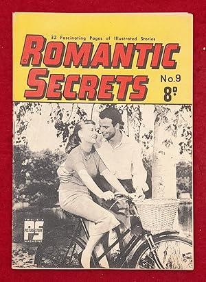Romantic Secrets #9 Golden Age Australian Romance Comic Book
