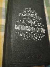 Frommes Kalender für den Katholischen Klerus 1923 45. Jahrgang