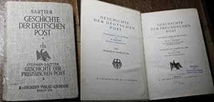 Geschichte der Preussischen Post nach amtlichen Quellen bis 1958 bearbeitet von Dr. H. v. Stephan...