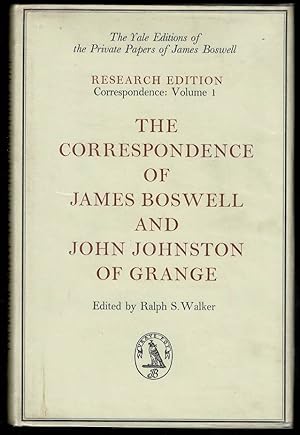 The Correspondence of James Boswell and John Johnston of Grange