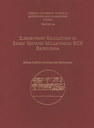 Seller image for Elementary Education in Early Second Millennium Bce Babylonia for sale by GreatBookPrices