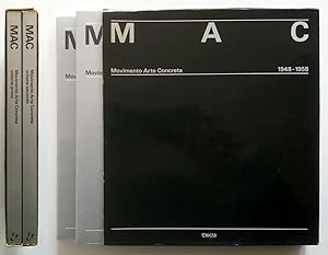 MAC Movimento Arte Concreta Due volumi 1948-1952/1953-1958 Electa 1984