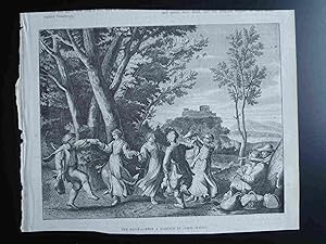 The Dance. From a Painting By James Stella. Engraving