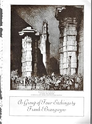 Seller image for A Group Of Four Etchings, Illustrations for sale by Legacy Books II