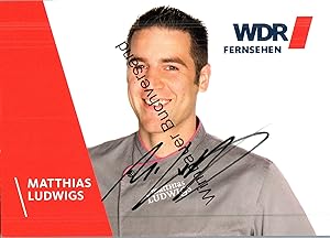 Image du vendeur pour Original Autogramm Matthias Ludwigs Starkonditor /// Autograph signiert signed signee mis en vente par Antiquariat im Kaiserviertel | Wimbauer Buchversand