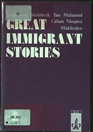 Bild des Verkufers fr Great immigrant stories. zum Verkauf von books4less (Versandantiquariat Petra Gros GmbH & Co. KG)