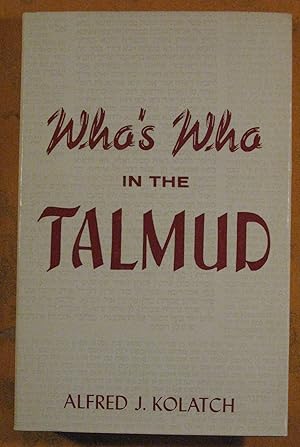 Who's Who in the Talmud