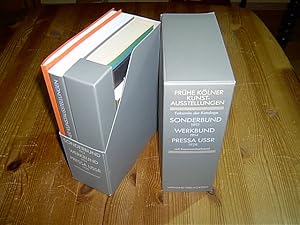 Frühe Kölner Kunstausstellungen, 4 Bände: Sonderbund 1912. Werkbund 1914. Pressa USSR 1928. Komme...