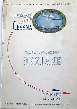 Cessna 1965 Super Skylane Owner's Manual