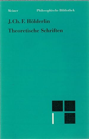 Bild des Verkufers fr Theoretische Schriften zum Verkauf von Antiquariat Hans Wger