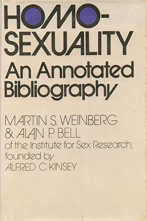 Bild des Verkufers fr Homosexuality_ An Annotated Bibliography zum Verkauf von San Francisco Book Company