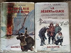 Les aventures du capitaine Hatteras Complet en 2 volumes Bibliothèque verte 1931 - VERNE Jules - ...