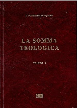 La Somma Teologica. Volume 1,2,3 e 4