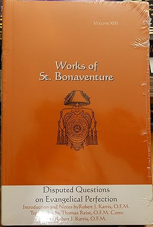 Disputed Questions on Evangelical Perfection (Works of St. Bonaventure Volume XIII)