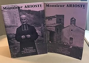 Seller image for Monsieur arioste / La vie la pense l'influence d'un cur de campagne en haute-provnce / 2 tomes for sale by librairie philippe arnaiz