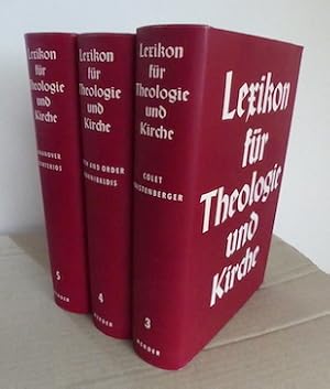 Imagen del vendedor de Lexikon fr Theologie und Kirche. Band 3, 4 und 5. Begrndet von Michael Buchberger. Zweite, vllig neu bearbeitete Auflage. a la venta por Antiquariat Maralt