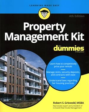 Imagen del vendedor de Property Management Kit for Dummies a la venta por GreatBookPrices