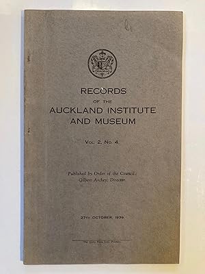 Southern-beech pollens [Reprinted from Records of the Auckland Institute and Museum, vol. 2, no. ...