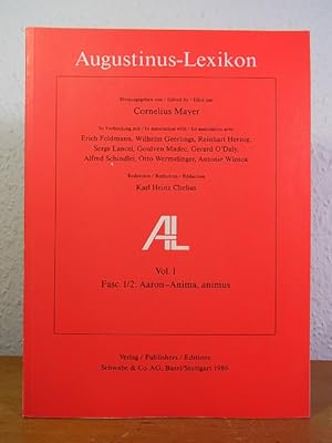 Image du vendeur pour Augustinus-Lexikon. Vol. 1. Fasc. 1/2: Aaron - Anima, animus mis en vente par Antiquariat Weber