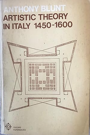 Bild des Verkufers fr Artistic Theory in Italy 1450-1600 zum Verkauf von Margaret Bienert, Bookseller