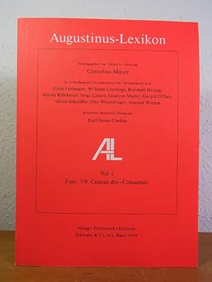 Imagen del vendedor de Augustinus-Lexikon. Vol. 1. Fasc. 7/8: Ciuitas dei - Conuersio a la venta por Antiquariat Weber