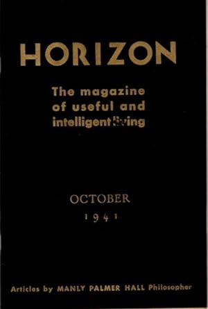 Imagen del vendedor de HORIZON: NOVEMBER - OCTOBER 1941, VOLUME 1, NO. 3: The Magazine of Useful and Intelligent Living a la venta por By The Way Books