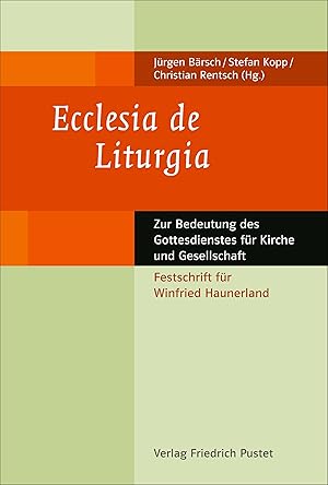 Bild des Verkufers fr Ecclesia de Liturgia zum Verkauf von moluna