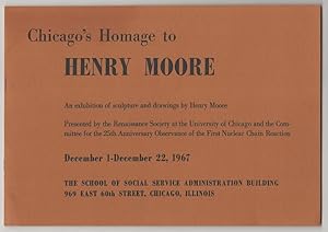 Immagine del venditore per Chicago's Homage to Henry Moore venduto da Jeff Hirsch Books, ABAA
