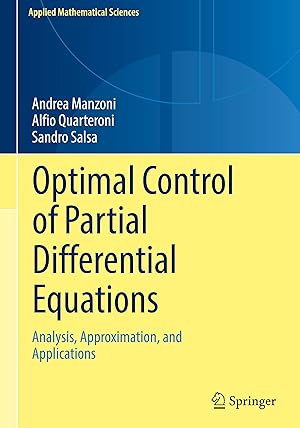 Bild des Verkufers fr Optimal Control of Partial Differential Equations zum Verkauf von moluna