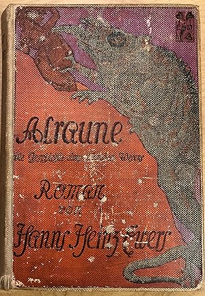 Bild des Verkufers fr Alraune,Die Geschichte eines lebenden Wesens, Roman, Sechste Auflage zum Verkauf von Hartmut Diekmann