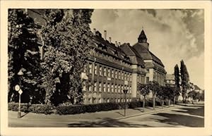 Bild des Verkufers fr Ansichtskarte / Postkarte Zwickau in Sachsen, Kthe-Kollwitz-Schule zum Verkauf von akpool GmbH