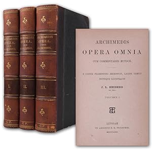 Opera omnia cum commentariis Eutocii. E codice Florentino recensuit, latine vertit notisque illus...