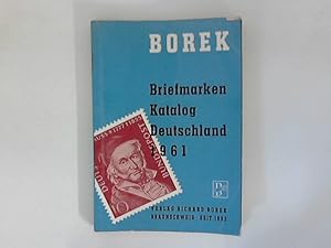 Briefmarken-Katalog Europa Deutschland: 37. Jahrgang 1961