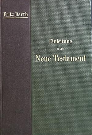 Bild des Verkufers fr Einleitung in das Neue Testament. zum Verkauf von books4less (Versandantiquariat Petra Gros GmbH & Co. KG)