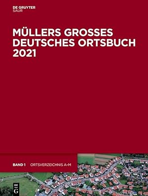 Bild des Verkufers fr Mllers Grosses Deutsches Ortsbuch 2021 zum Verkauf von moluna
