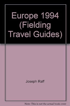 Seller image for Fielding's Europe: 1994 for sale by WeBuyBooks