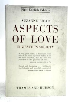 Seller image for Aspects of Love in Western Society for sale by World of Rare Books