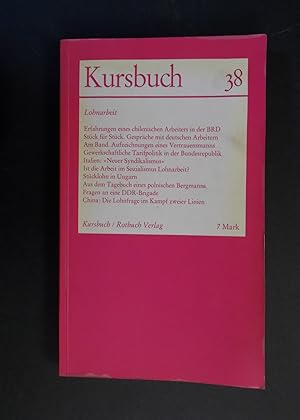 Kursbuch 38 - Lohnarbeit