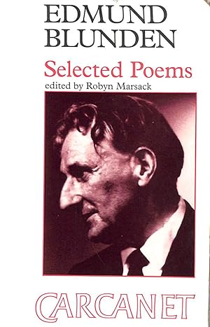 Bild des Verkufers fr Edmund Blunden: Selected Poems zum Verkauf von M Godding Books Ltd