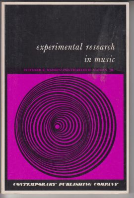 Seller image for Experimental Research in Music for sale by Robinson Street Books, IOBA