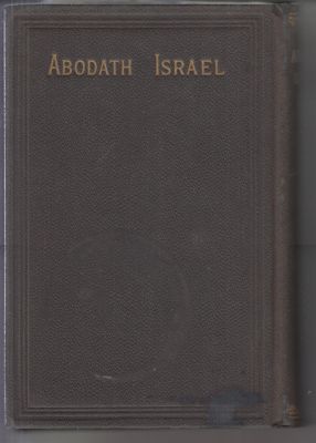 Bild des Verkufers fr Abodath Israel: A Prayer Book for the Services of the Year at the Synagogue zum Verkauf von Robinson Street Books, IOBA