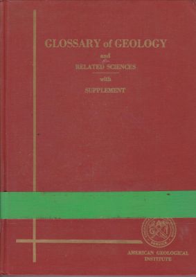 Seller image for Glossary of Geology and Related Sciences for sale by Robinson Street Books, IOBA