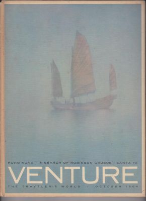 Bild des Verkufers fr Venture the Traveler's World, October 1964, Vol. 1, No. 3 zum Verkauf von Robinson Street Books, IOBA