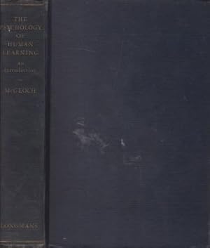 Seller image for The Psychology of Human Learning for sale by Robinson Street Books, IOBA