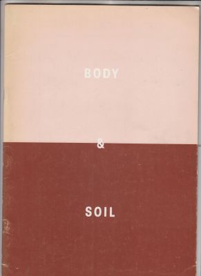 Bild des Verkufers fr Body and Soil zum Verkauf von Robinson Street Books, IOBA