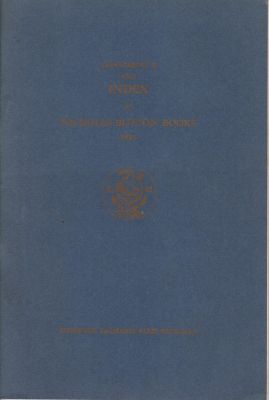 Image du vendeur pour Supplement I & II, comparitive values, serial numbers and Index to Nicholls Button Books 1945 mis en vente par Robinson Street Books, IOBA